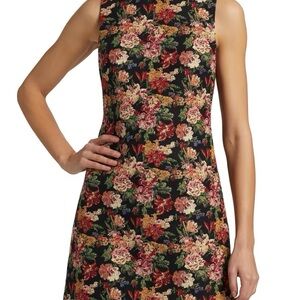 Alice + Olivia Coley Floral Slim-Fit Minidress 8 NWT